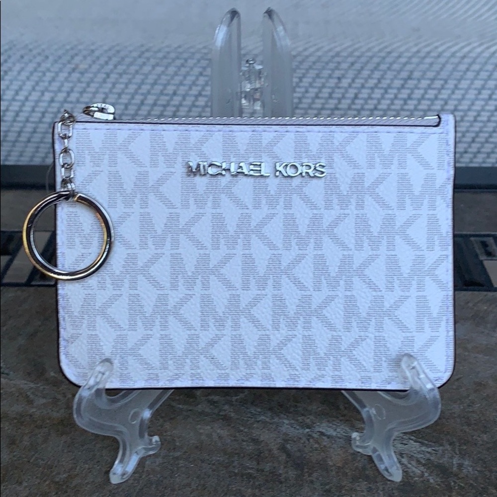 Jet Set Travel Sm TZ Coinpouch W ID Leather Alumin - Picture 1 of 16